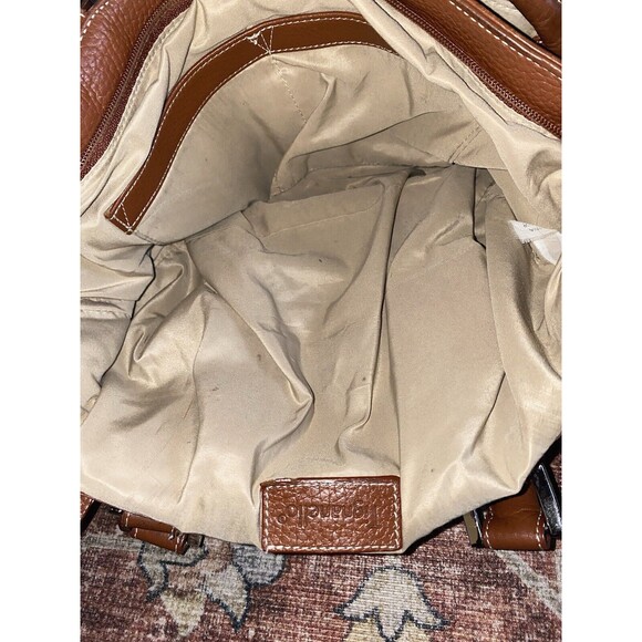 Tignanello Leather Shoulder Bag | Brown - Picture 5 of 7